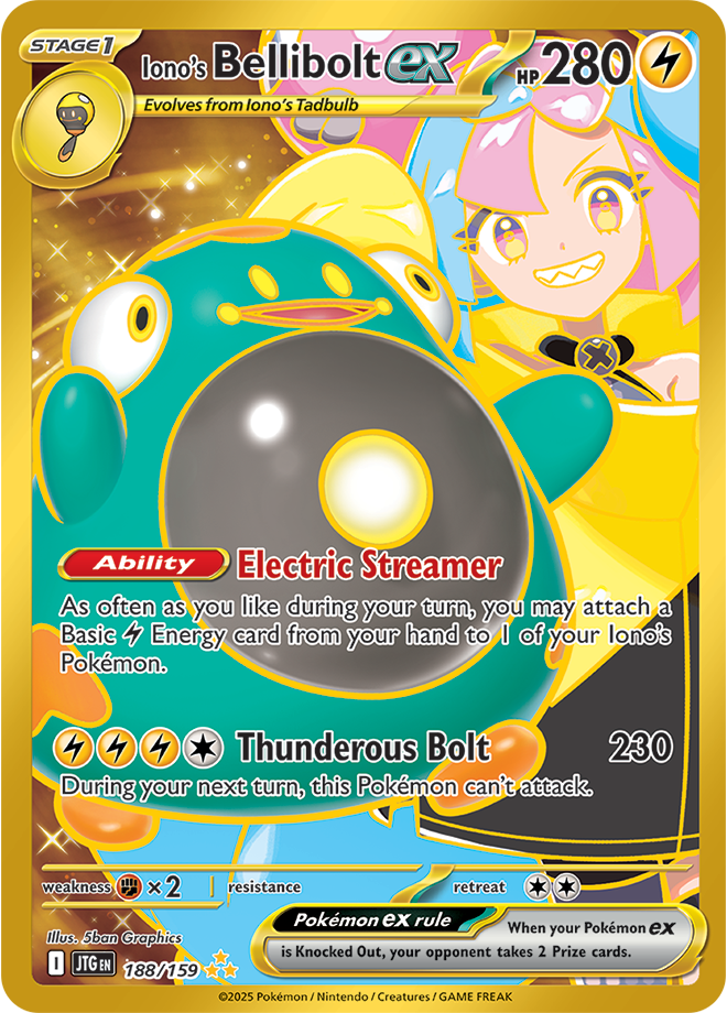 188/159 Iono´s Bellibolt ex